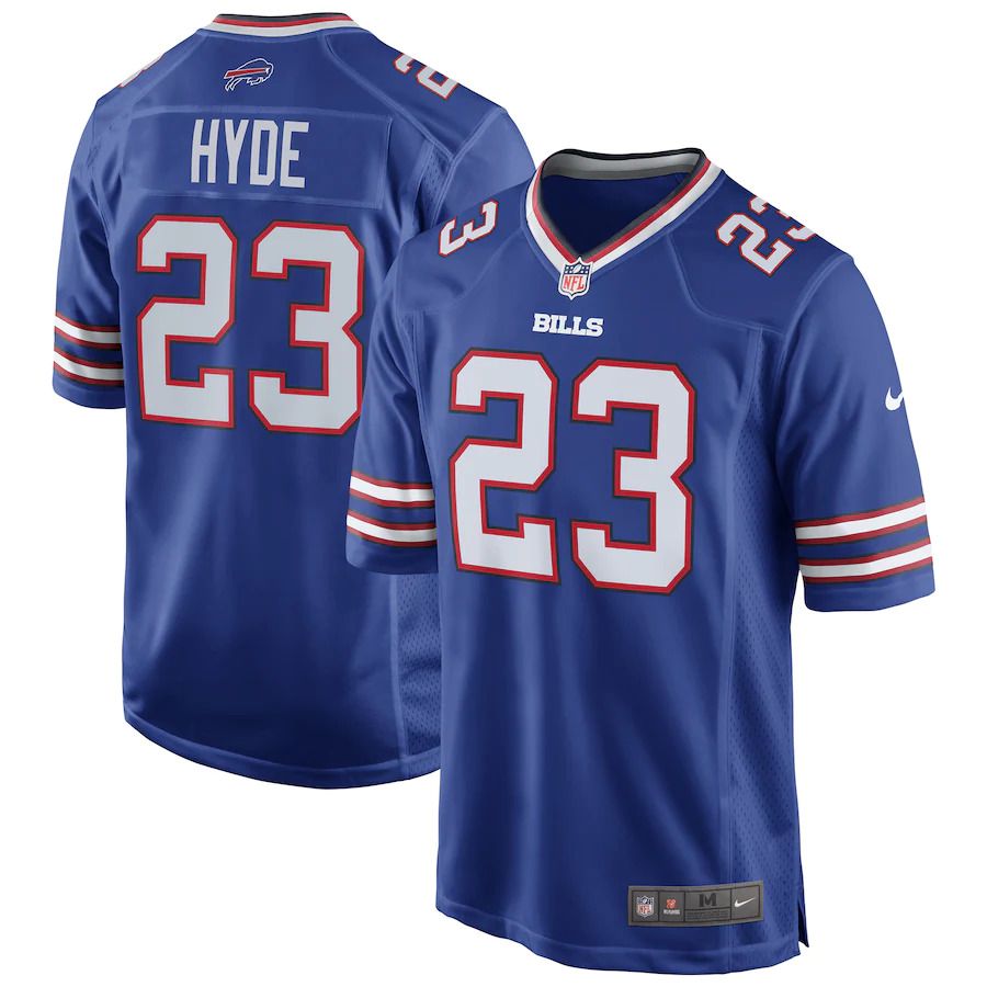 Men Buffalo Bills #23 Micah Hyde Nike Royal Game NFL Jersey